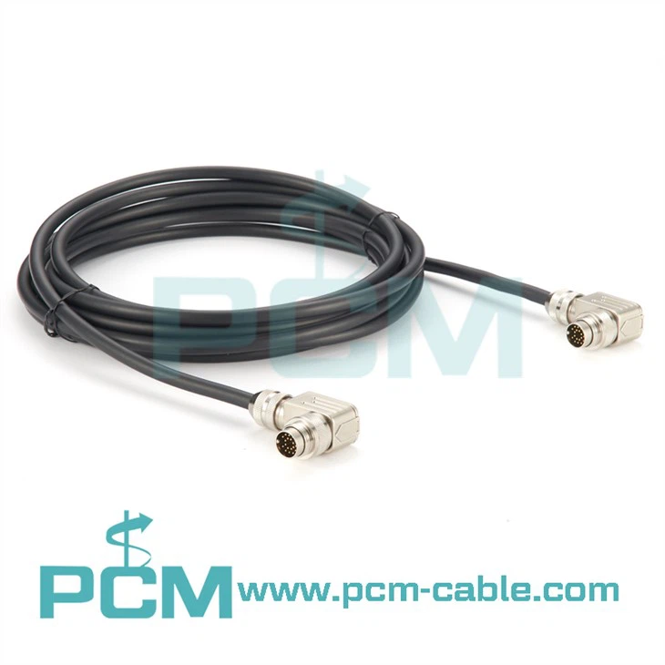 M16 IP67 Male angled connector