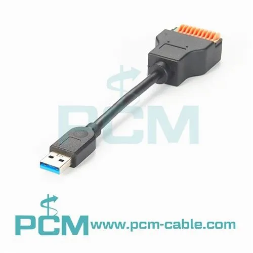 USB 3.0 Pou Kab Tèminal Block