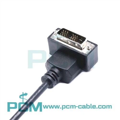 Dwa Angle DVI 18Pin Kab Asanble