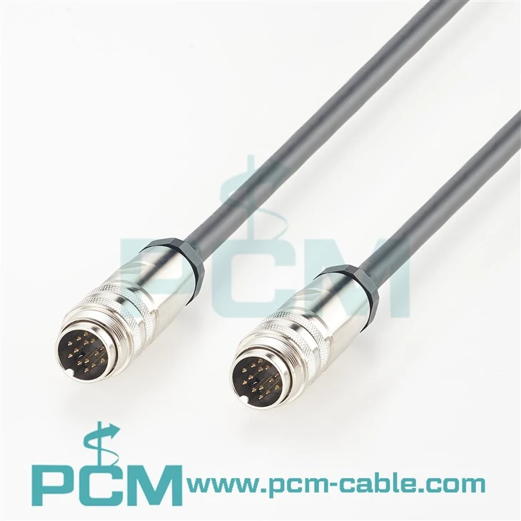 M16 14 Pin Gason Pou Gason 3D Profiler Capteur Kab