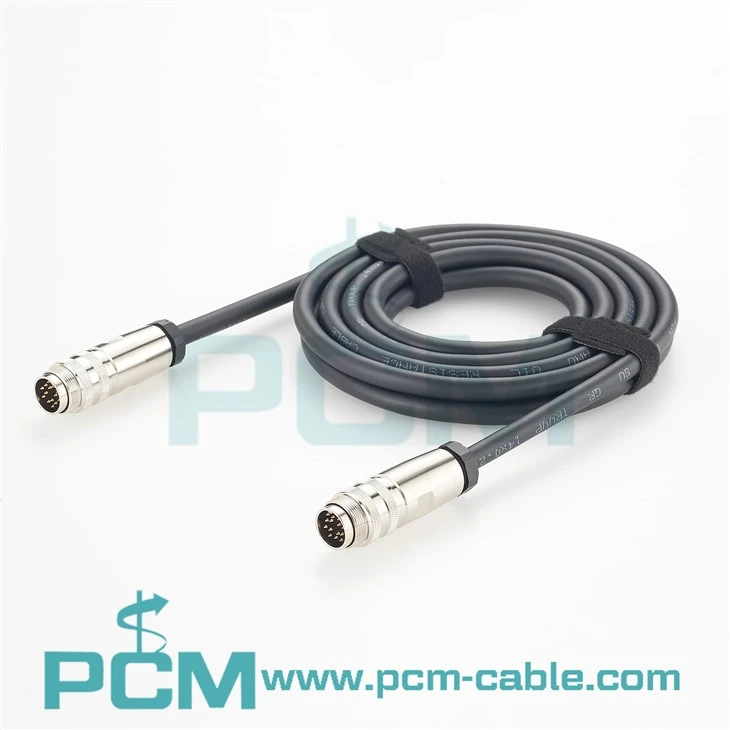 M16 14 Pin Male To Male 3D Profiler Sensor Cable best