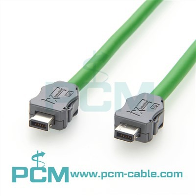 IX Endistriyèl Kategori 6A Serial Kab, IX B Kle nan IX B Key, TPU Jacket