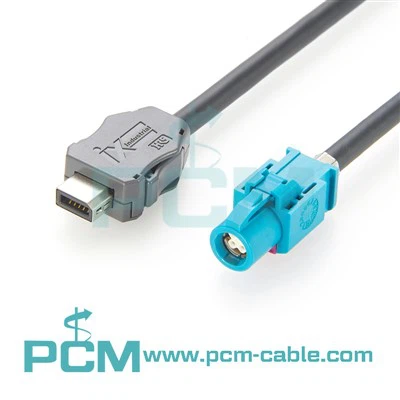 Nan-machin amizman sistèm Connector kab hsd ix endistriyèl ploge